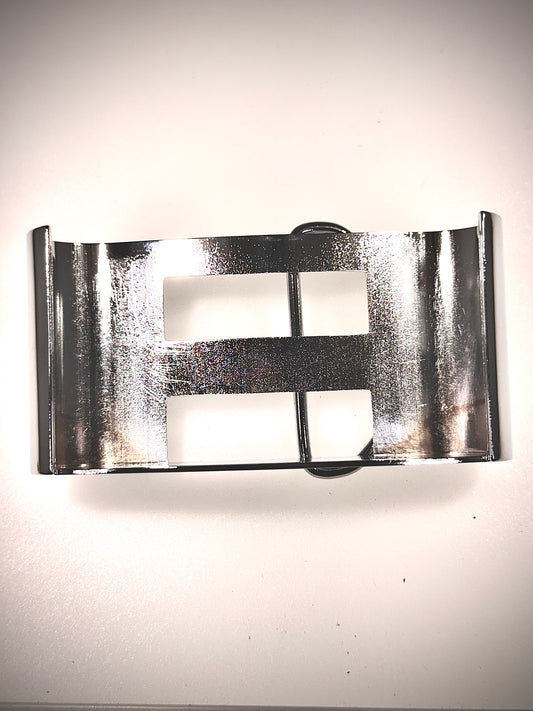 Stainless Steel Silver Belt Buckle Flask Holder