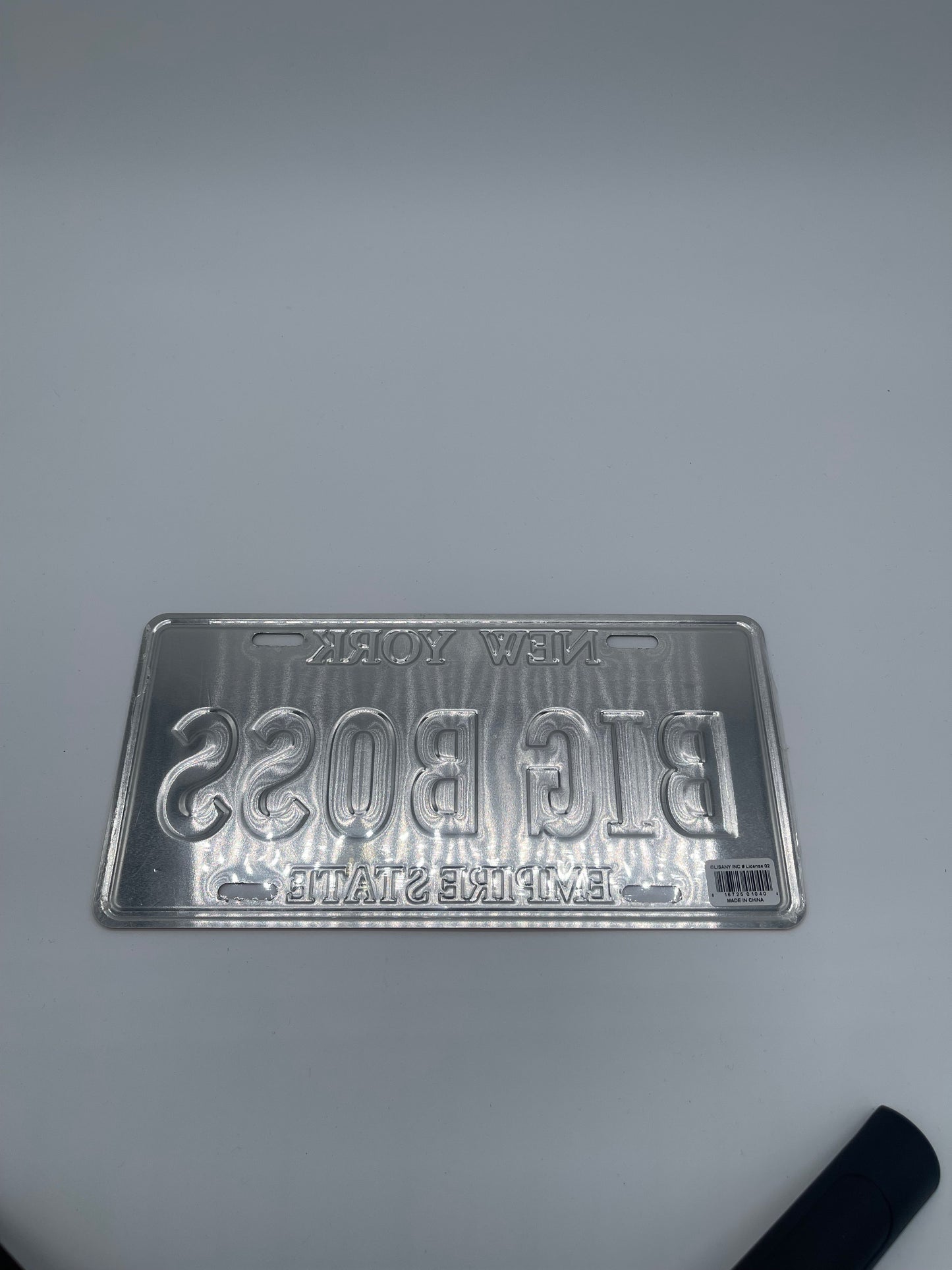 BIG BOSS New York License Plate – NYC Skyline Souvenir