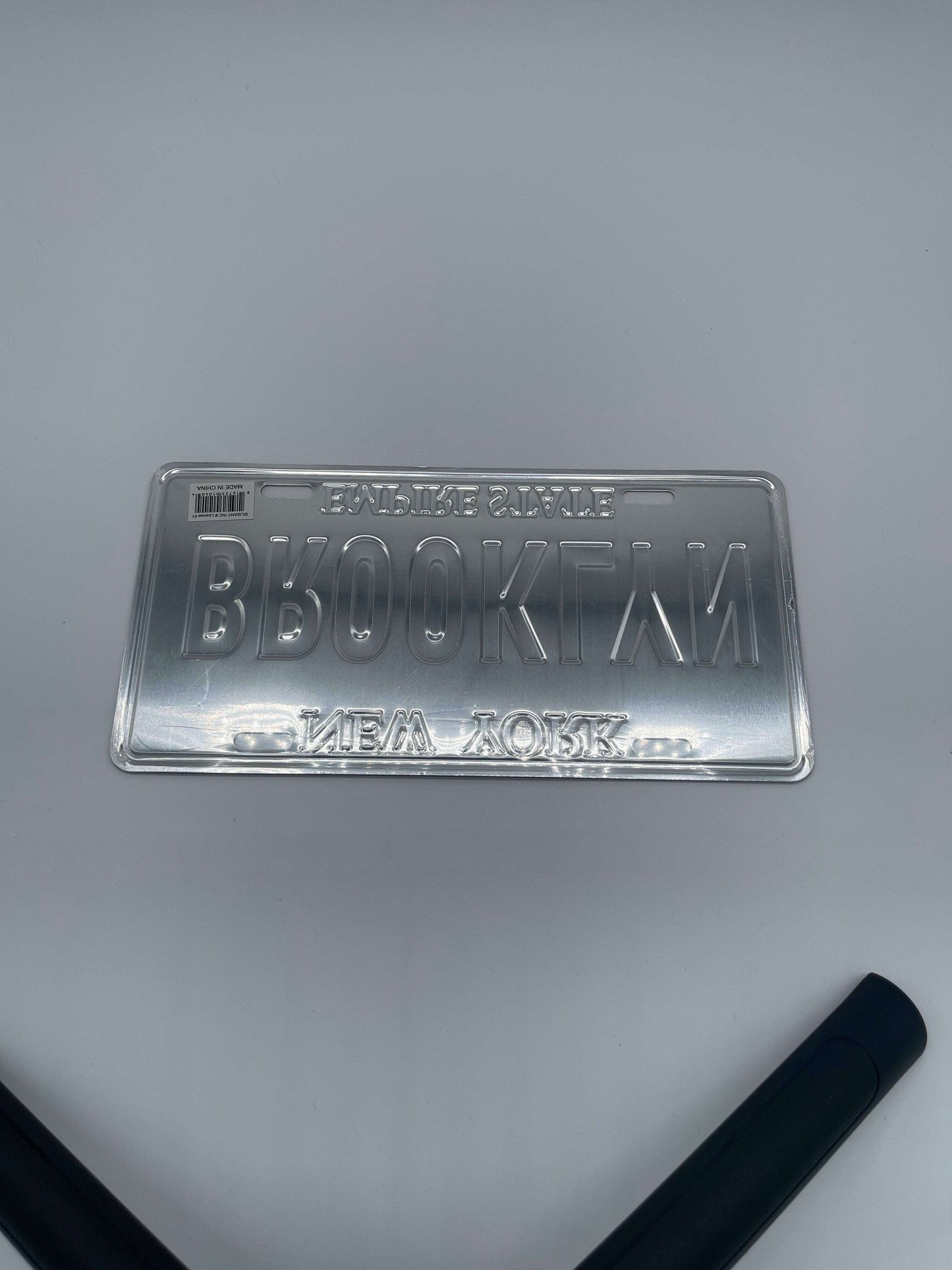 Brooklyn New York Empire State License Plate – Blue & Gold Souvenir - COLO