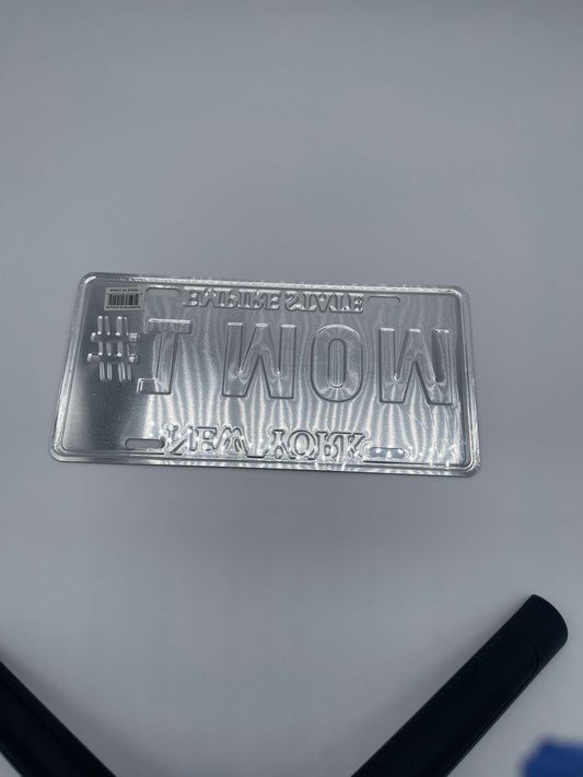 New York Souvenir License Plates – Durable Collectible "#1 MOM" - COLO