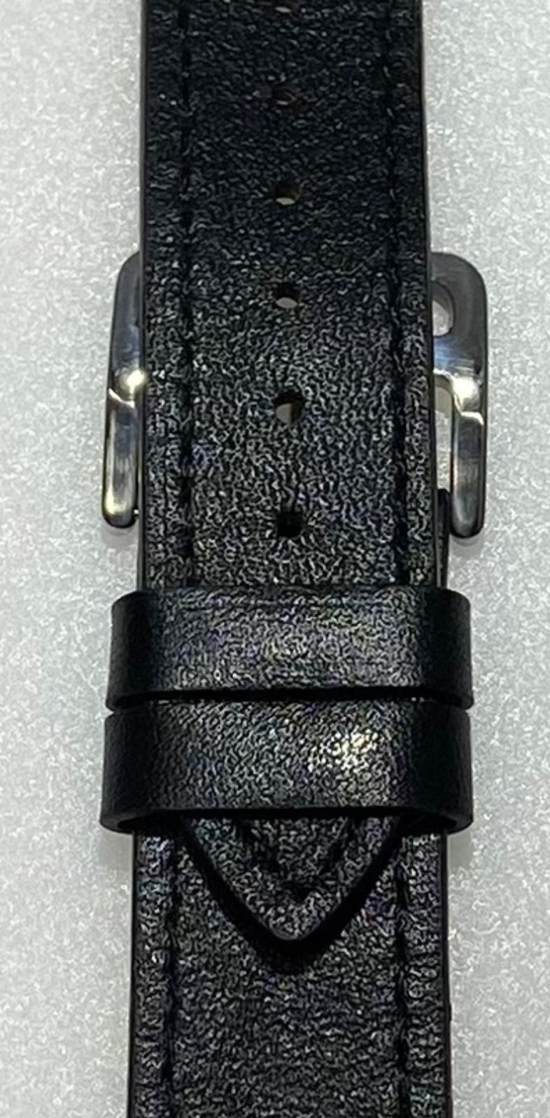 Hybrid Nylon and Genuine Leather Smartwatch Replacement Band