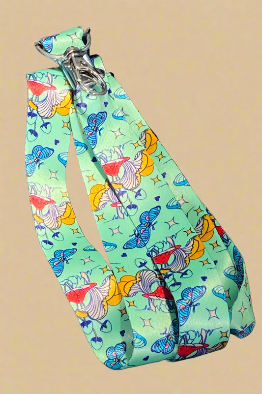 LANDYARD BUTTERFLY N FLOWERS