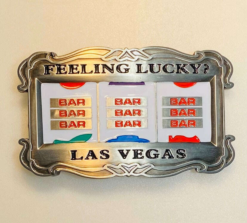 Feeling Lucky Las Vegas Buckle - COLO