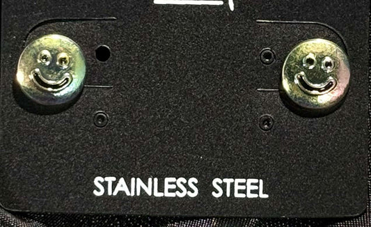 Smiley stainless Steel Earring - COLO