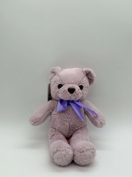 Teddy Bear Stuffed Animal - Purple (9" to 10" Cuddly Plush Bear) - COLO