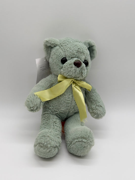 Teddy Bear Stuffed Animal - Light Green (9" to 10" Cuddly Plush Bear)