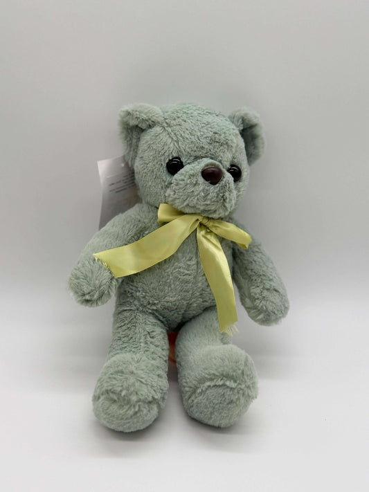 Teddy Bear Stuffed Animal - Light Green (9" to 10" Cuddly Plush Bear) - COLO