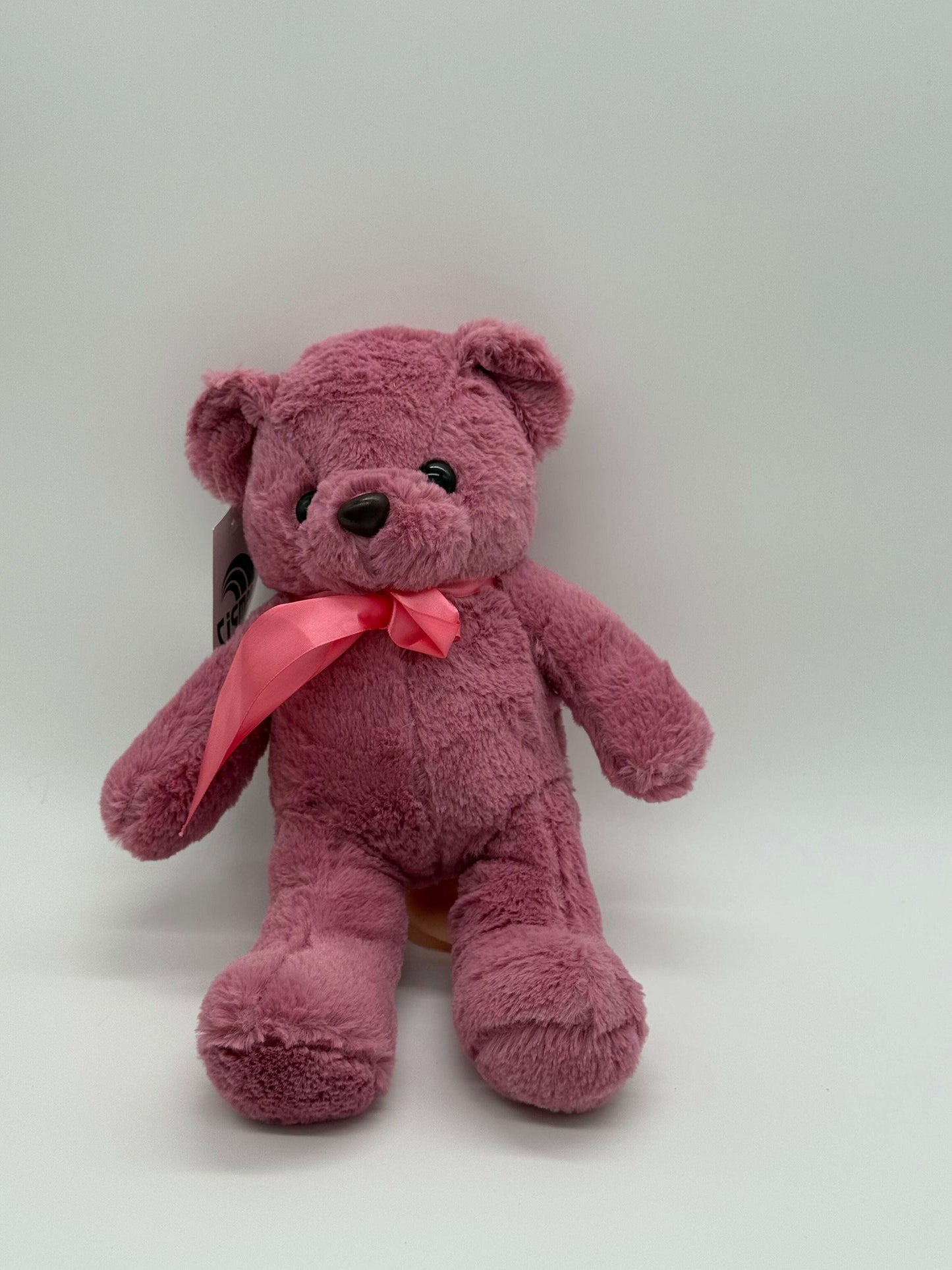 Teddy Bear Stuffed Animal - Dark Pink Violet (9" to 10" Cuddly Plush Bear) - COLO