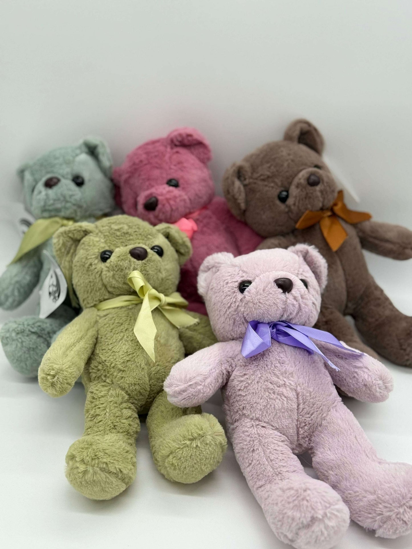 Teddy Bear Stuffed Animal - Dark Brown (9" to 10" Cuddly Plush Bear) - COLO