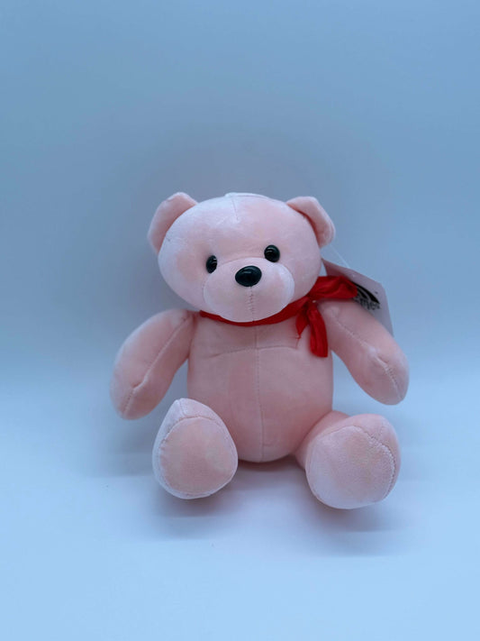 Teddy Bear Stuffed Animal - Pink (9" to 10" Cuddly Plush Bear) - COLO