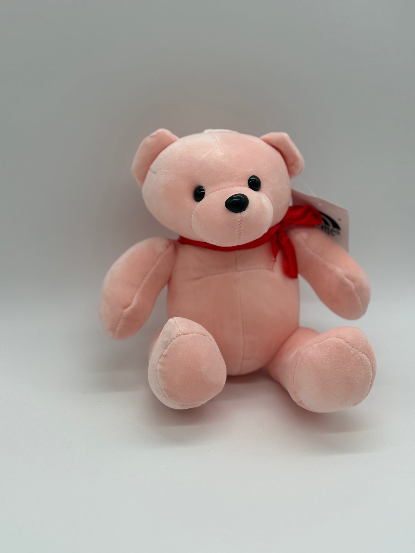 Teddy Bear Stuffed Animal - Light Pink (9" to 10" Cuddly Plush Bear)