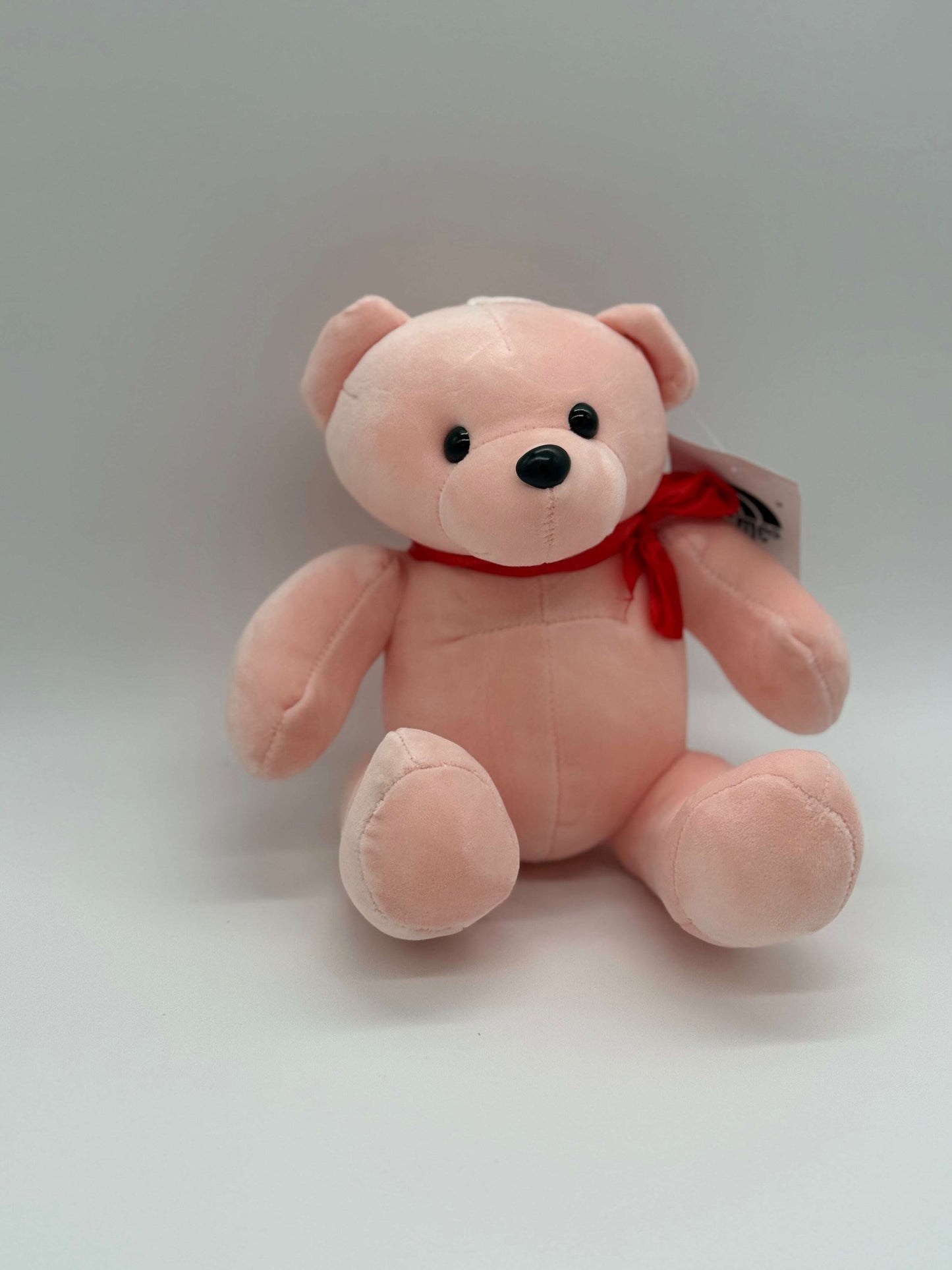 Teddy Bear Stuffed Animal - Light Pink (9" to 10" Cuddly Plush Bear) - COLO