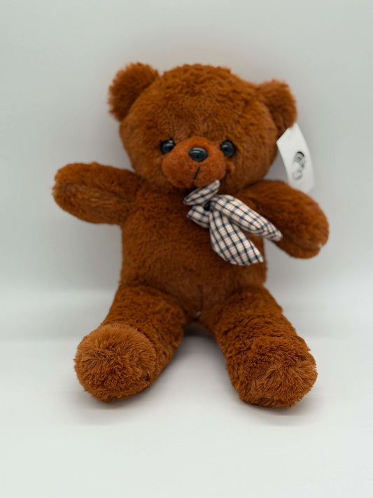 Teddy Bear Stuffed Animal - Brown (9" to 10" Cuddly Plush Bear) - COLO