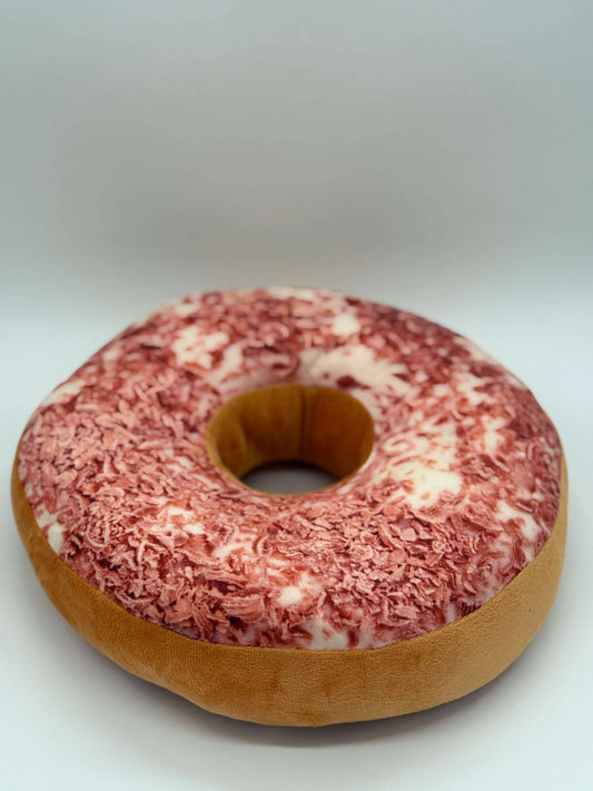 DONUT'S RAINBOW SPRINKLES Pillow for Sitting Round Throw 15x4 - COLO