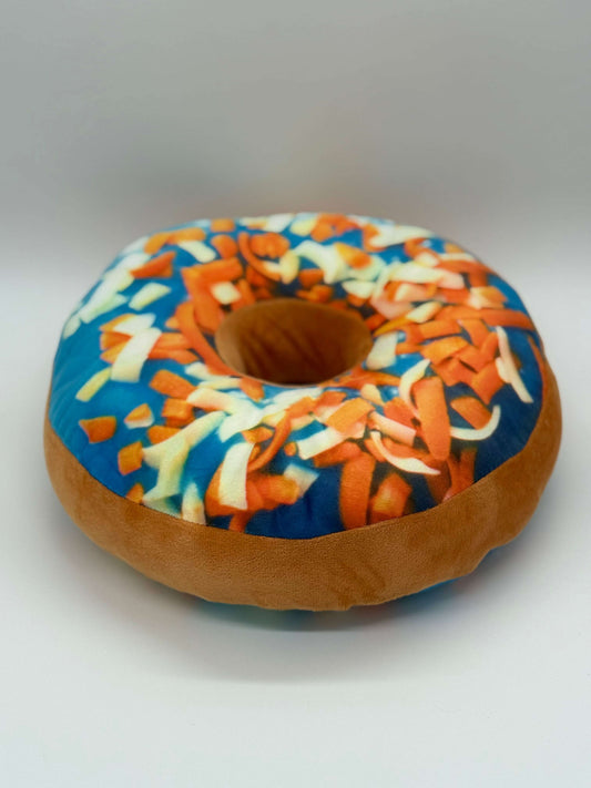 DONUT'S SPRINKLES Pillow for Sitting Round Throw 15x4 - COLO