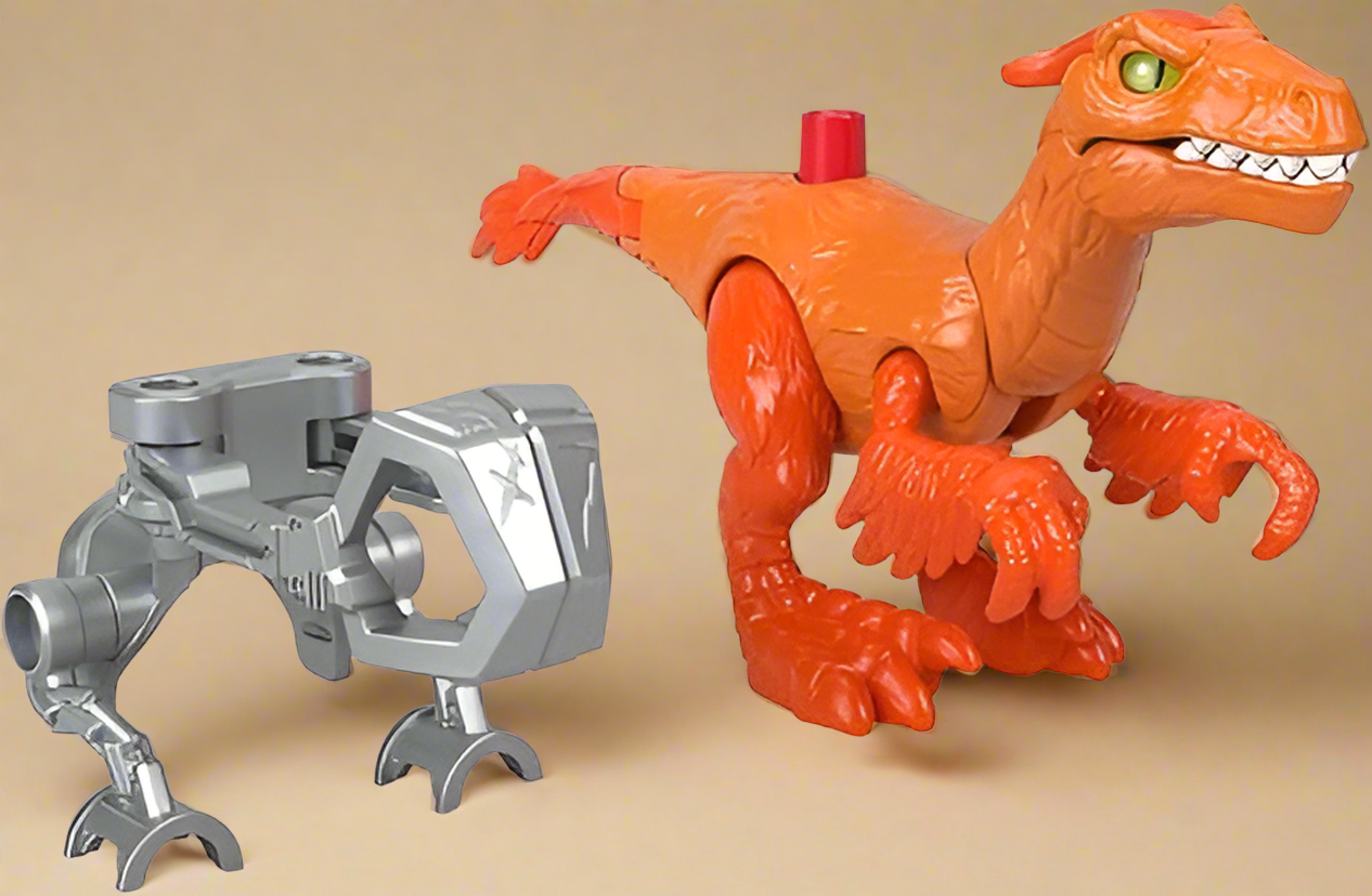 Fisher-Price Imaginext Jurassic World Dominion Pyroraptor Dinosaur Toy with Removable Harness for Preschool Kids Ages 3 and Up