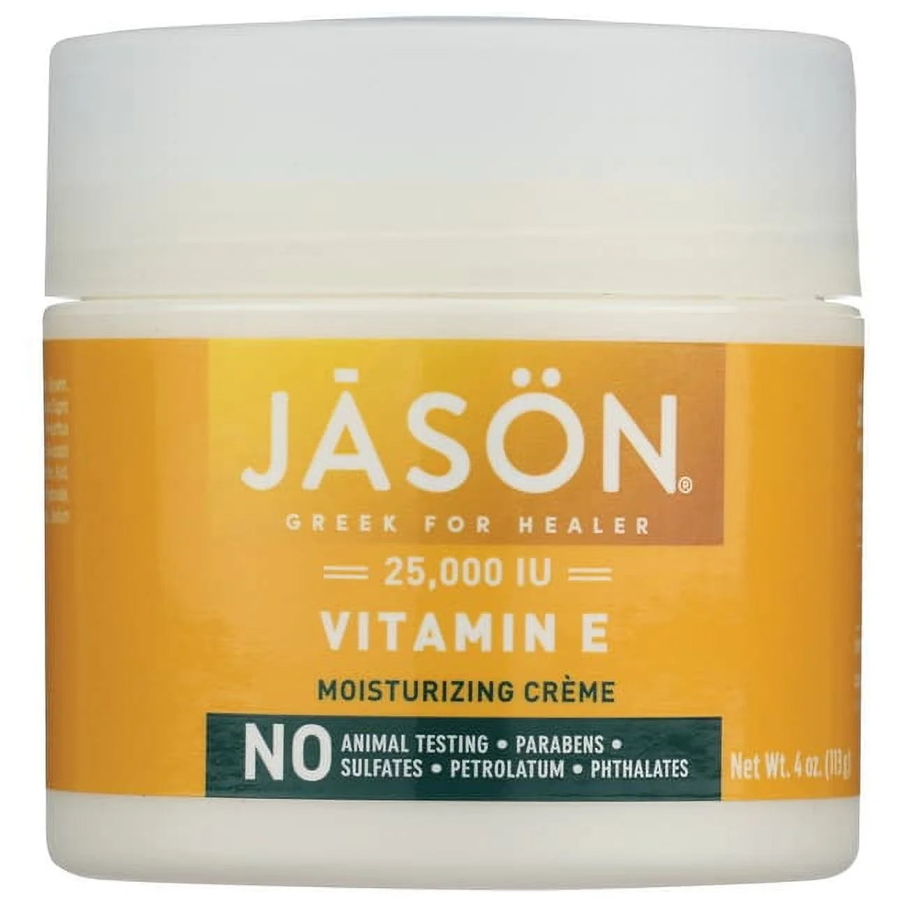 JASON Age Renewal Vitamin E 25,000 IU Moisturizing Crème, 4 Ounce Container