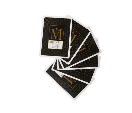 Casino Playing Cards with Poker protective Protected Medicus SET of 2 Desks mix - COLO