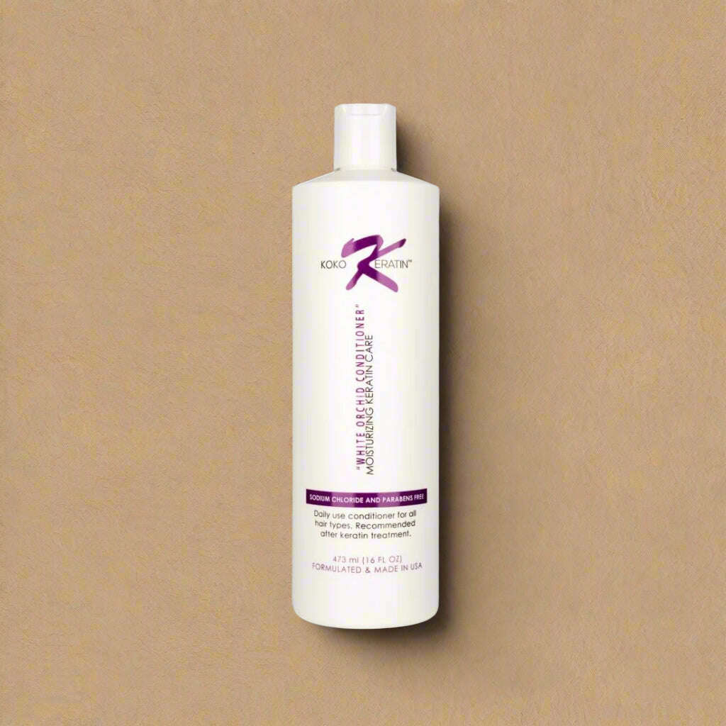“White Orchid Conditioner” – Moisturizing Keratin Care by Koko Keratin - COLO