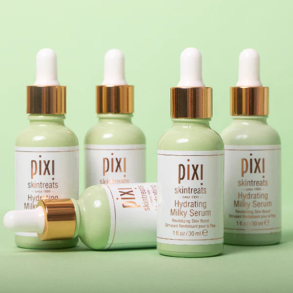 PIXI SKINTREATS HYDRATING MILKY SERUM ROSESHIP OIL & ALOE VERA HUILE D'EGLANTIER & ALOE VERA  101 OZ