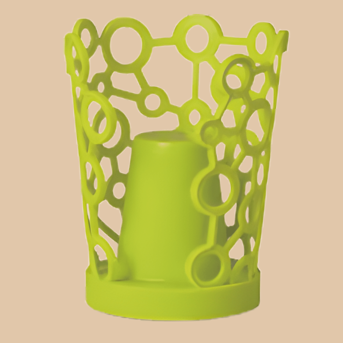 Recyclable Plastic Cup Holder (Green and Blue) - COLO