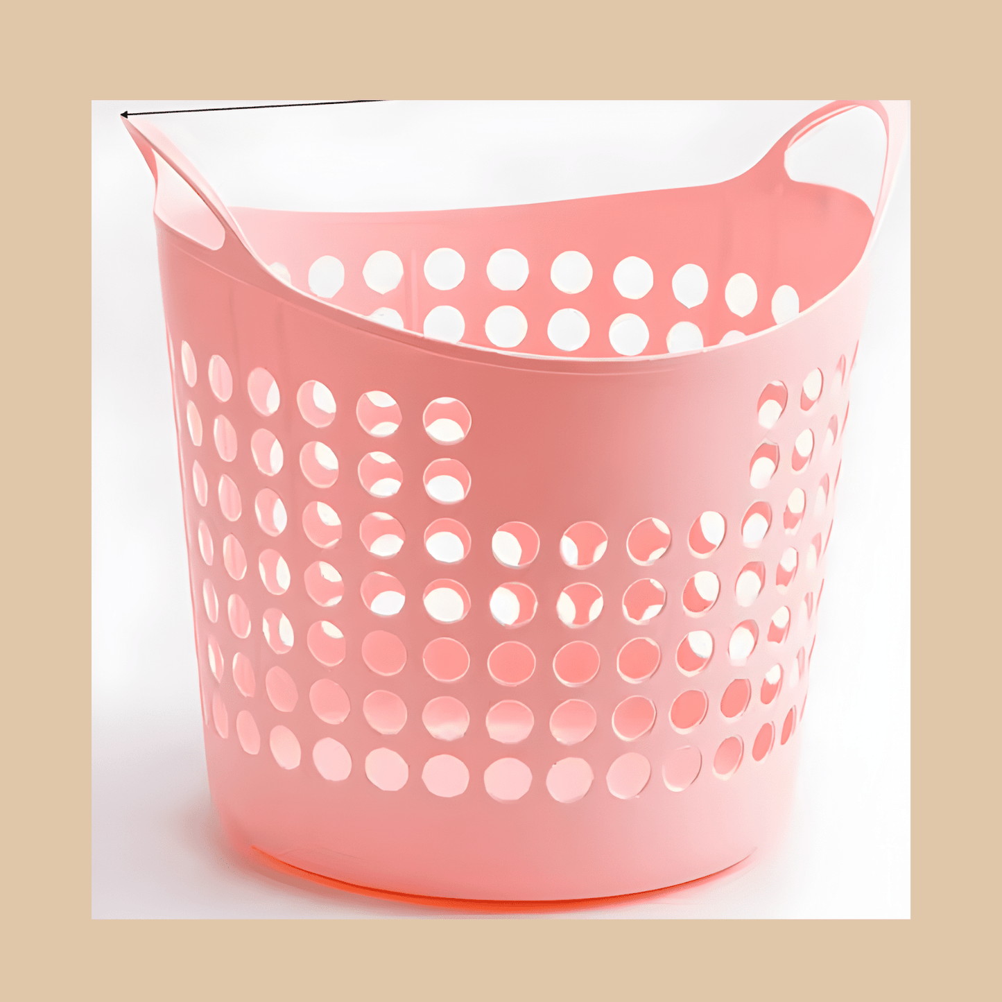 Under Bed Storage Basket (Blue and Beige) - COLO