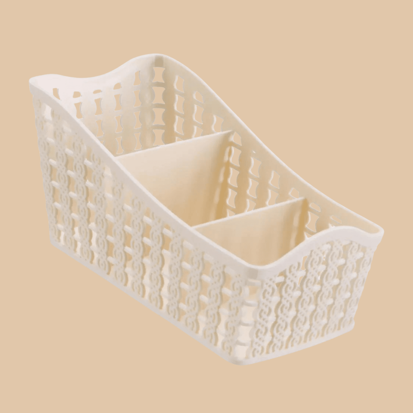 3 Pcs Storage Containers Set (Beige, Mint Green, Brown) - COLO
