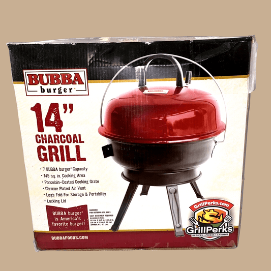 Bubba Burger 14" Charcoal Grill - COLO
