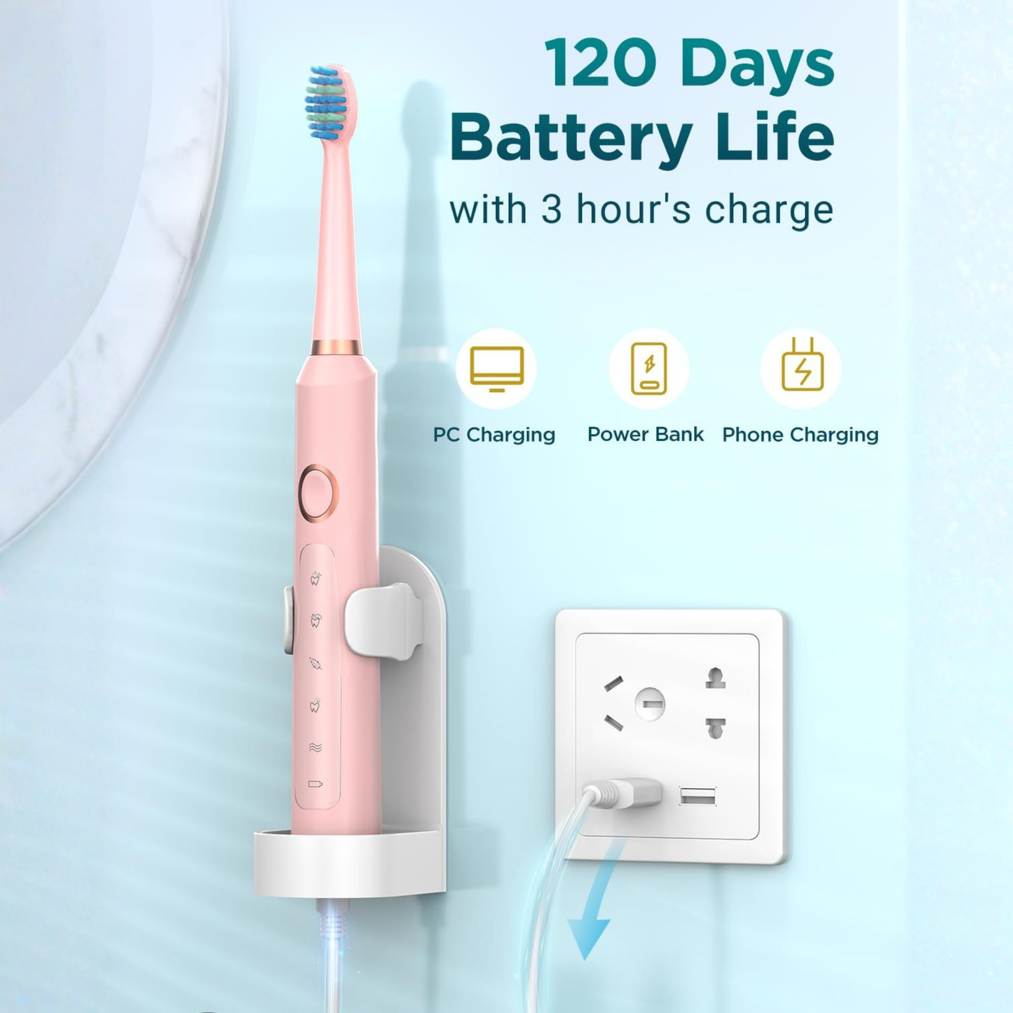 Shuke Sonic Electric Toothbrush