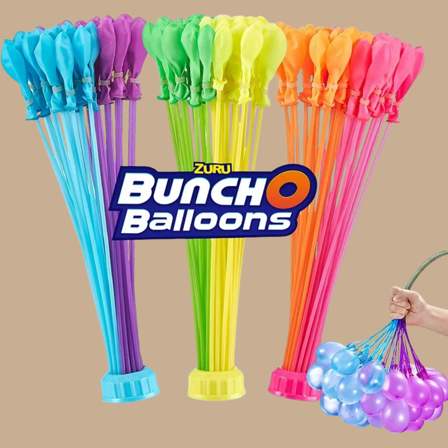 Bunch O Balloons Tropical Party Water Balloons 8pk by ZURU - COLO