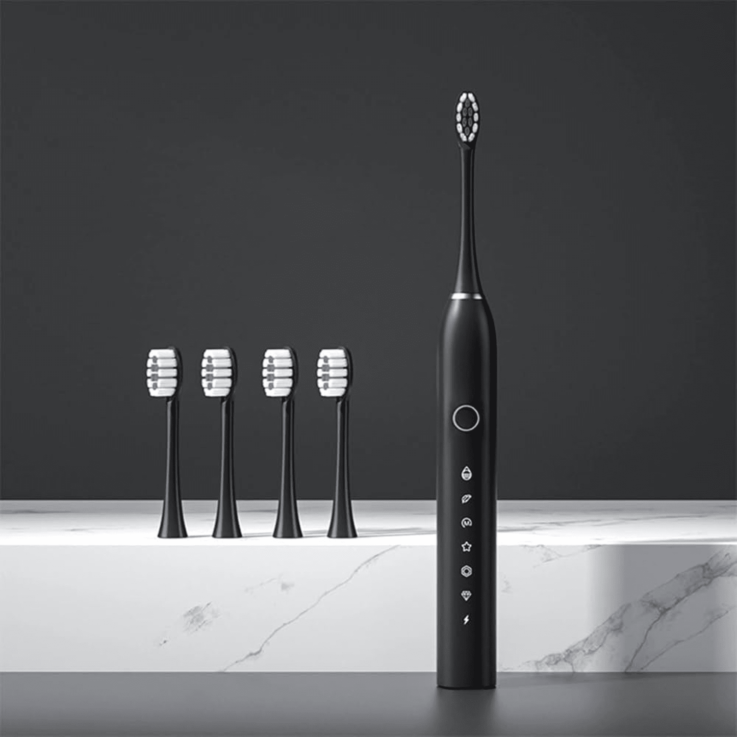 Saky Pro Deluxe Rechargeable Sonic Toothbrush - COLO
