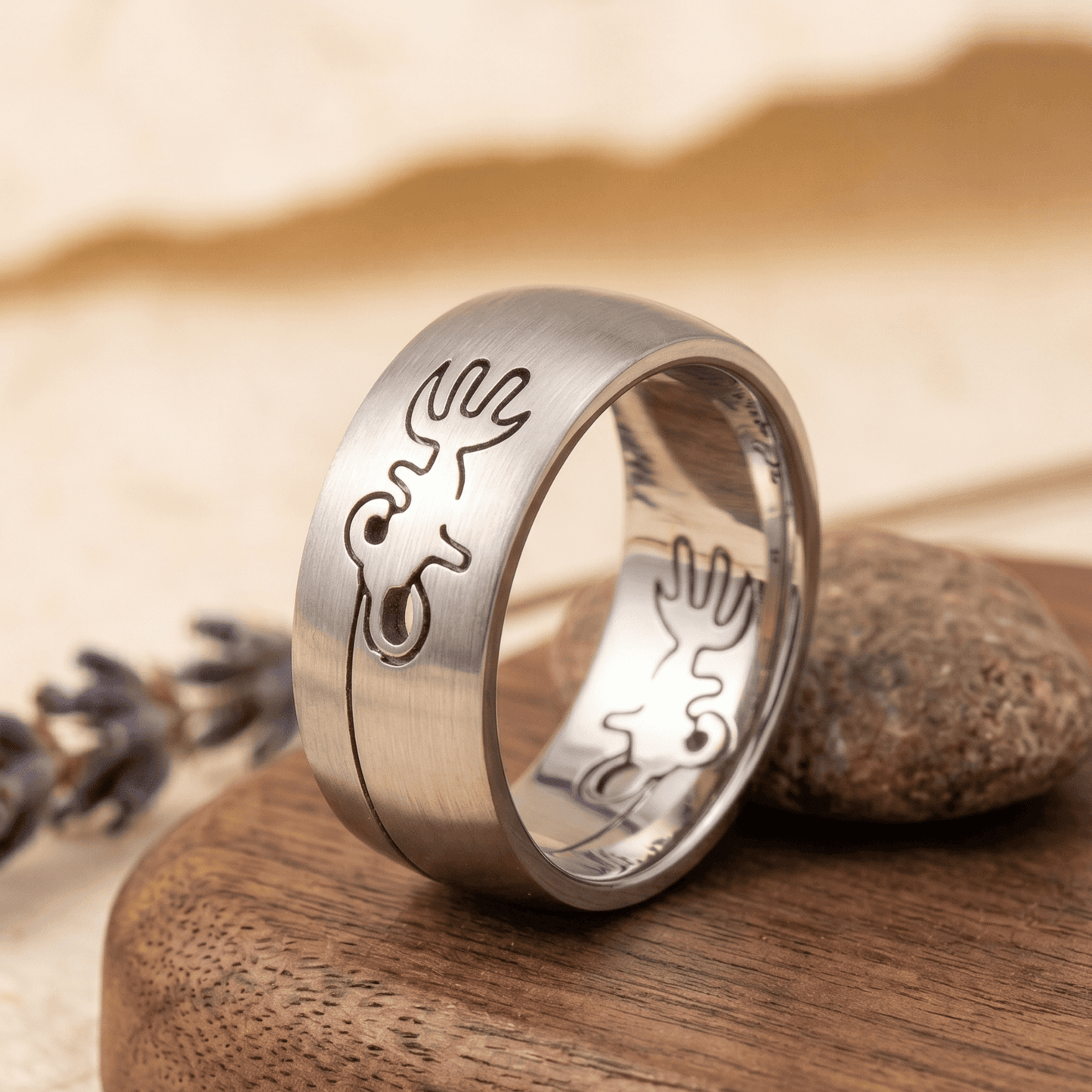 Stainless Steel TRIBAL Ring
