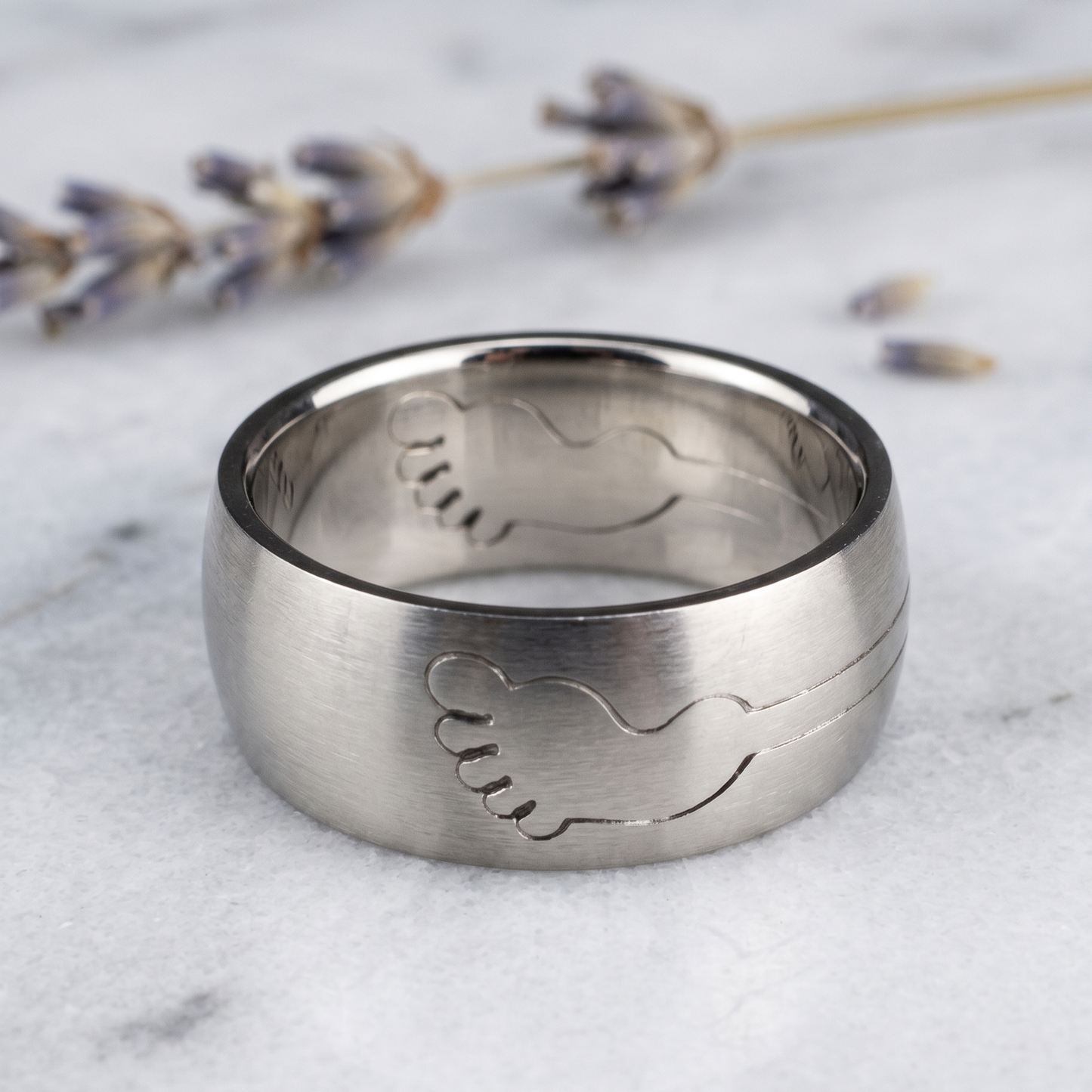 Stainless Steel FOOT Bands – FASHION Rings