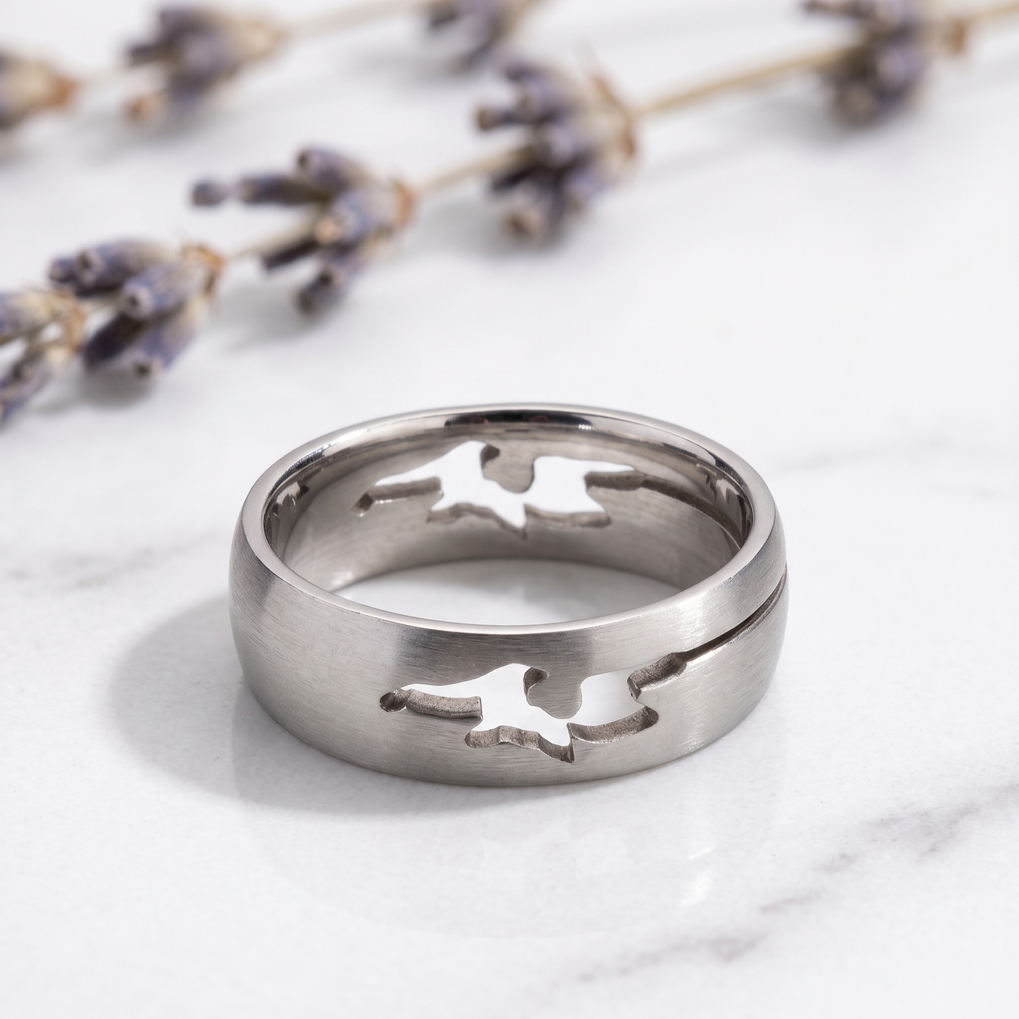 Stainless Steel BOLT CUTOUT BAND Rings