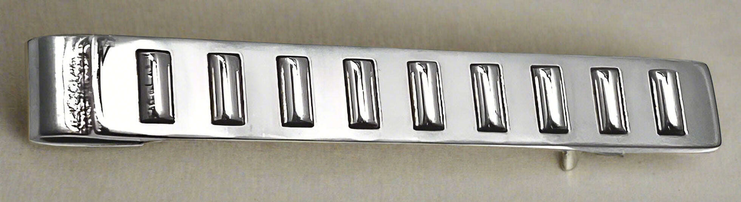 Stainless Steel Money Clip with Slotted Groove Detail - COLO