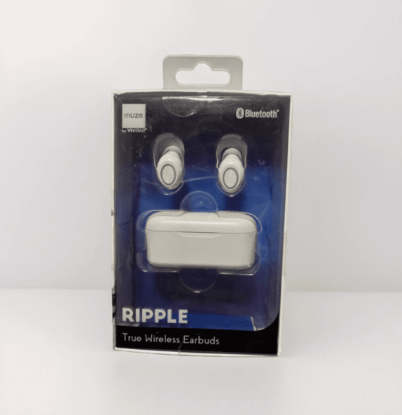 New Ripple True Wireless Bluetooth Earbuds Brand New in Package : White - COLO