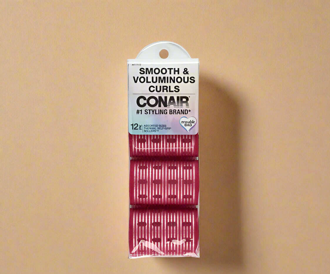 Conair Quick Pro-Roll Copper Self-Grip Rollers~12 Count~High Speed Style - COLO