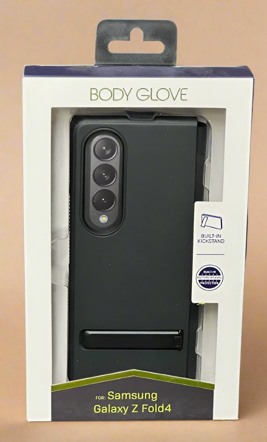 Open Box Body Glove Kickstand Case for Samsung Galaxy Z Fold4 - Black
