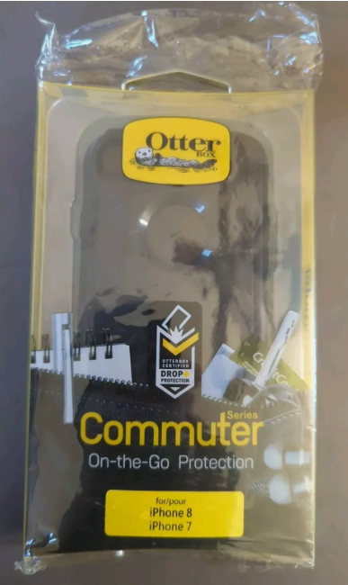 OtterBox Commuter Series Case for iPhone 7 & 8 Black Model #77-53897 On The Go