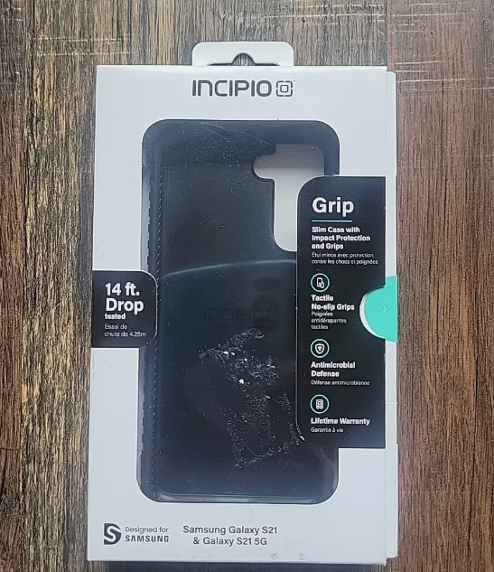 Incipio Grip Series Case for Samsung Galaxy S21 5G - Black