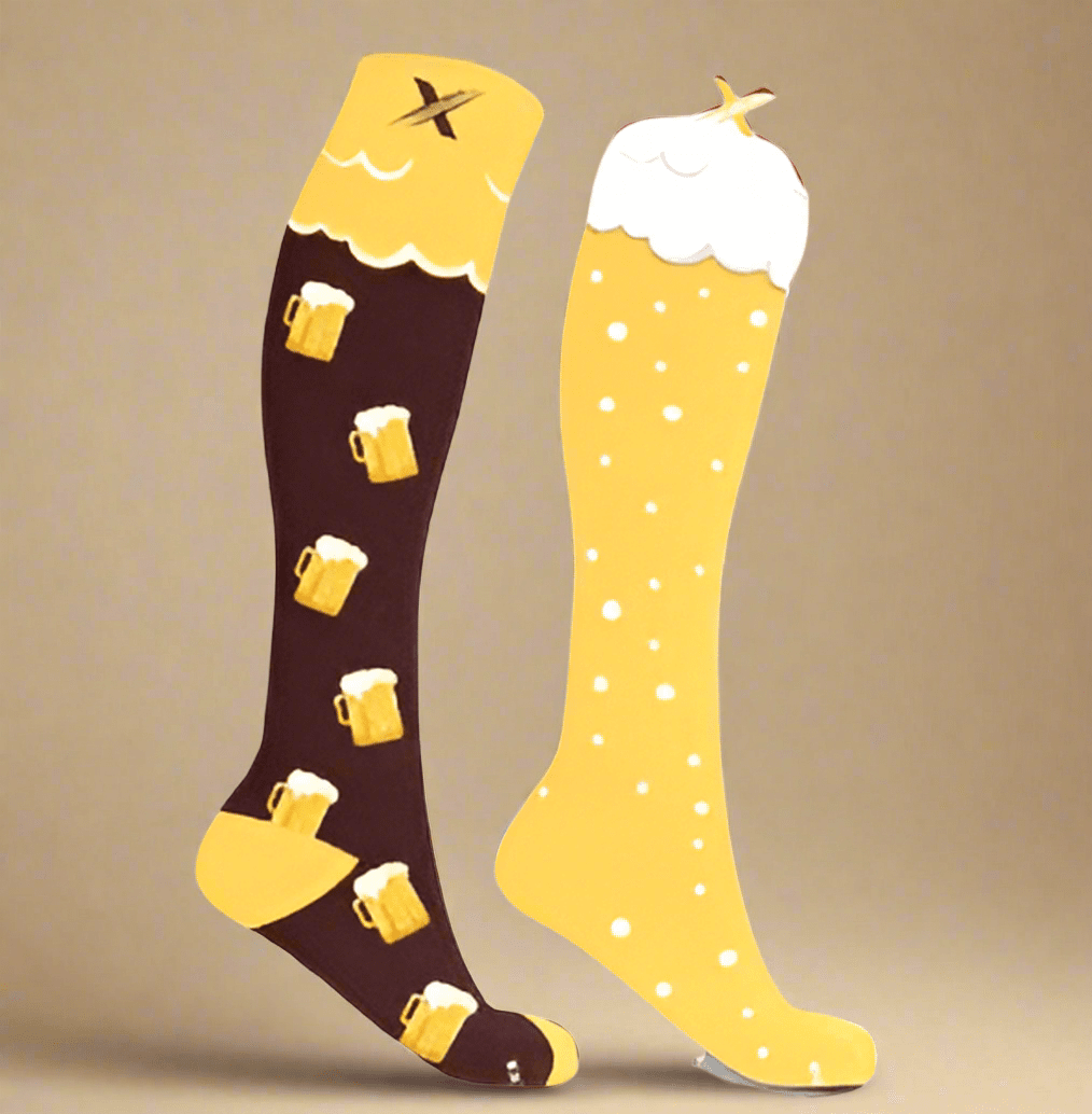 EXTREME FIT BEER Socks ONLY BEER Print Design Only - COLO