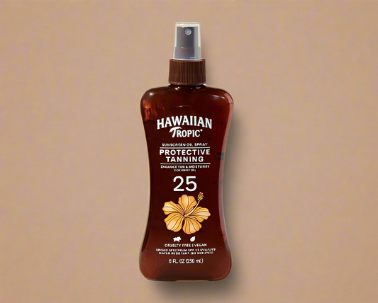 Hawaiian Tropic Protective Tanning Sunscreen Oil Spray SPF 25
