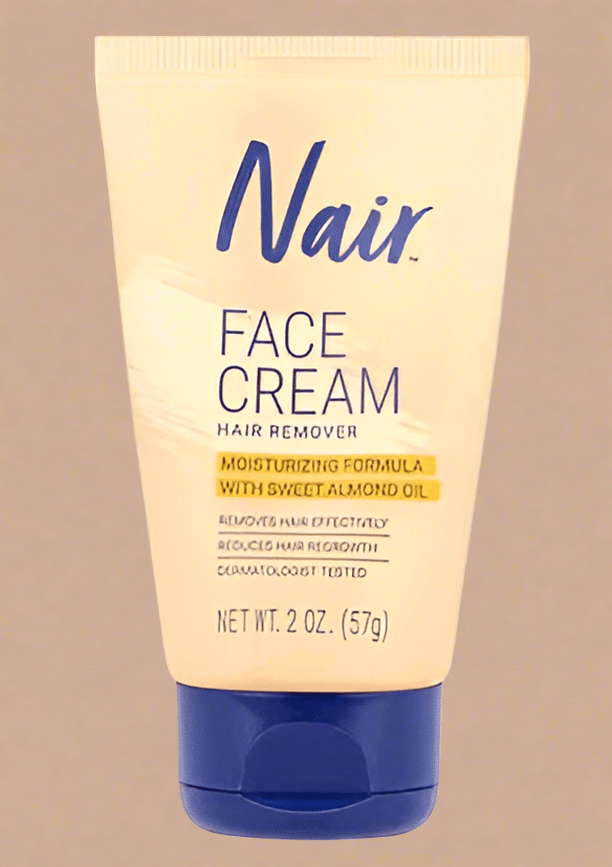 Nair Hair Removal Cream for Face with Baby Oil – 2 oz - COLO