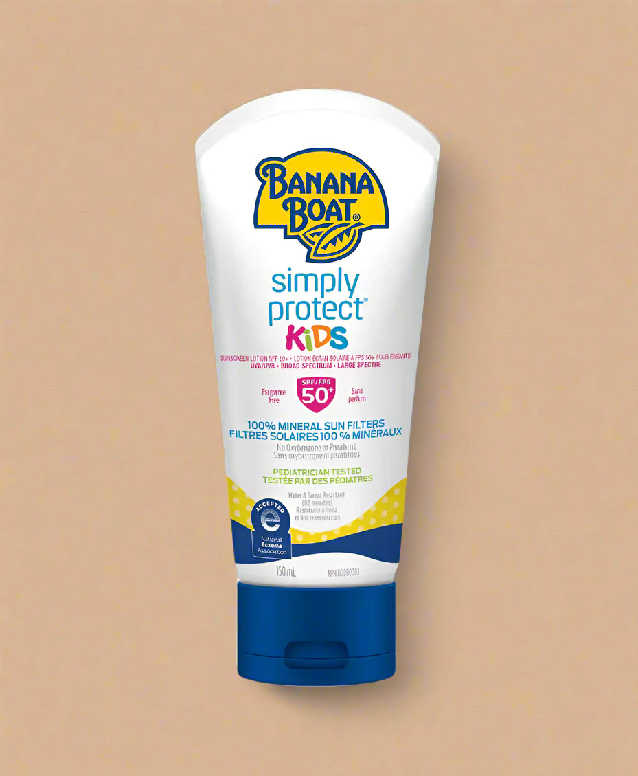 Banana Boat Simply Protect Mineral-Based Sunscreen Lotion SPF 50