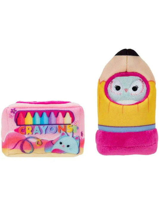 Squishmallows Squishville! Star Student 2-Inch Mini Plush Set - COLO