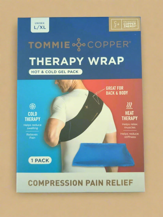 Tommie Copper Hot & Cold Compression Pain Relief Therapy Wrap – L/XL