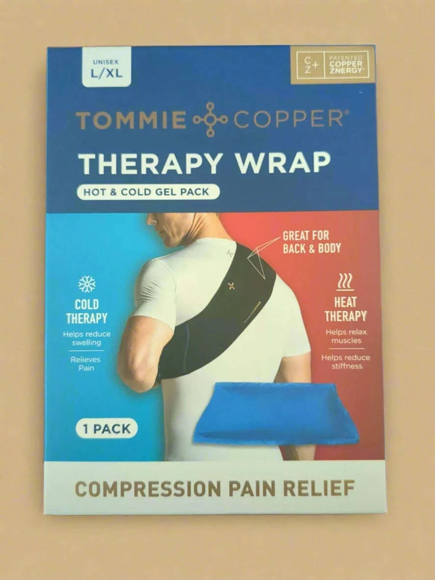 Tommie Copper Hot & Cold Compression Pain Relief Therapy Wrap – L/XL - COLO
