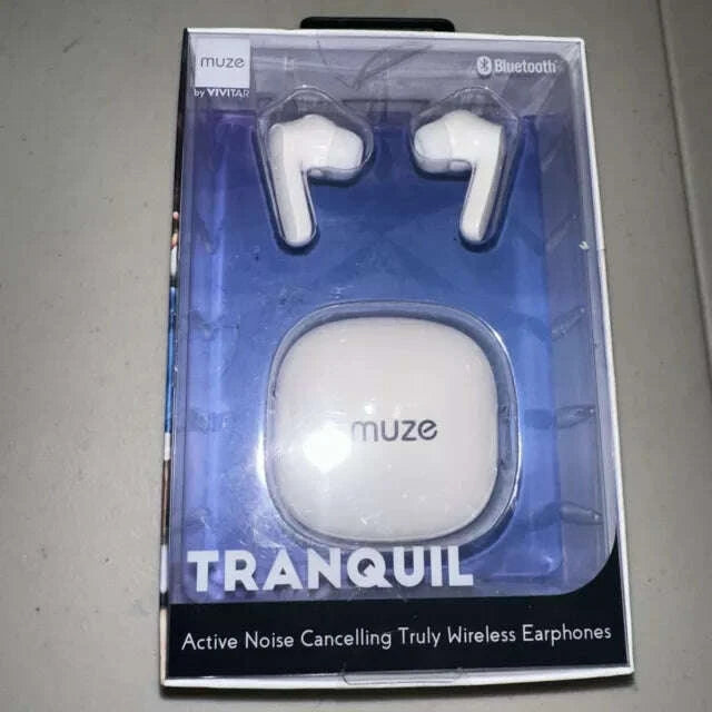 Tranquil Muze By Vivitar True Wireless Bluetooth Earbuds Noise Canceling. - COLO