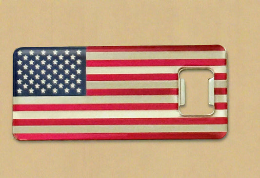 USA Flag Bottle Can Opener - COLO