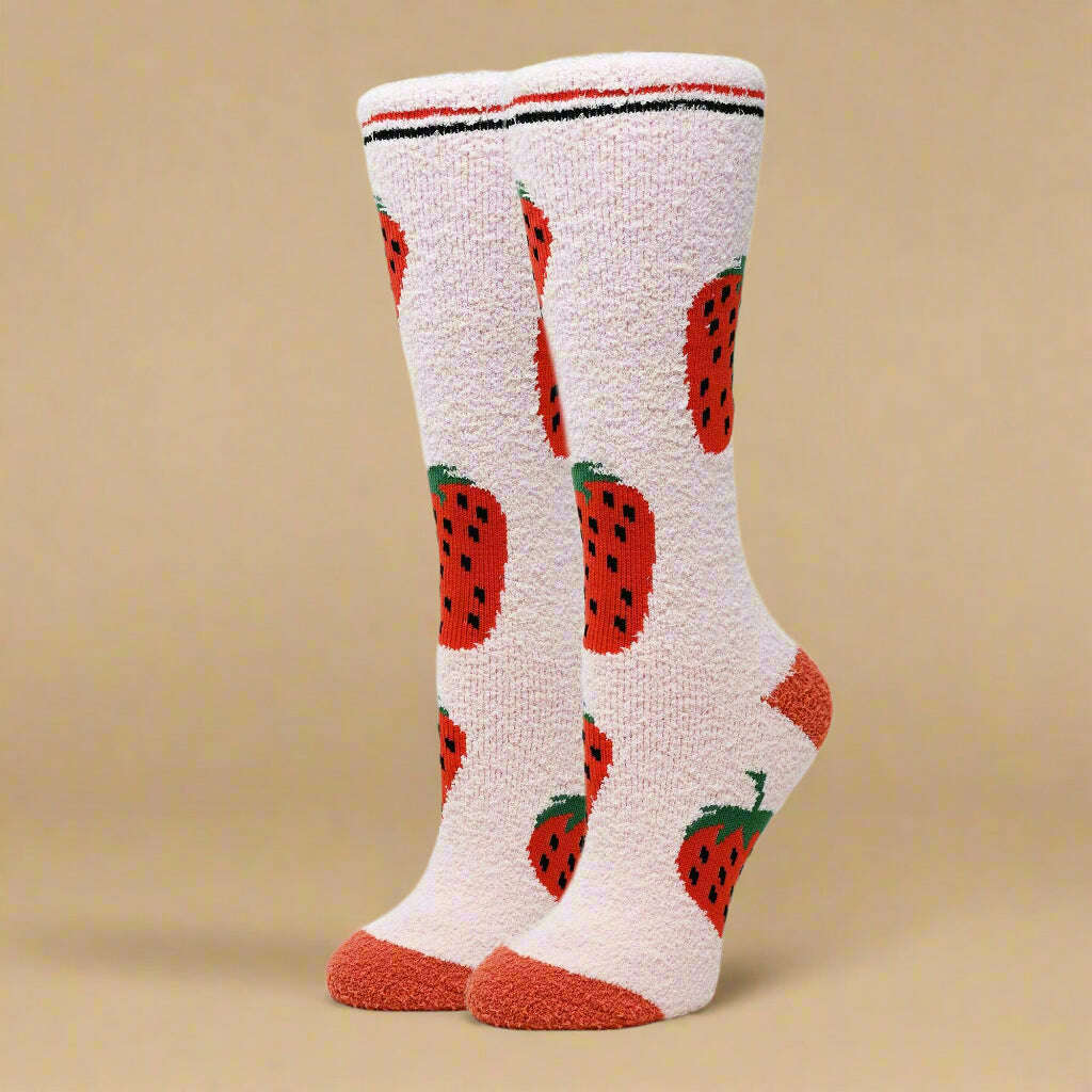 Strawberry Only Thigh-High Socks – Berry Sweet & Bold - COLO